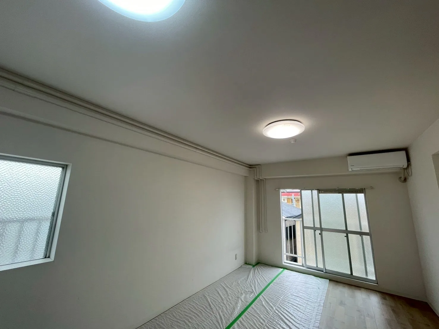 マンション 給水・給湯配管更新工事の施工写真