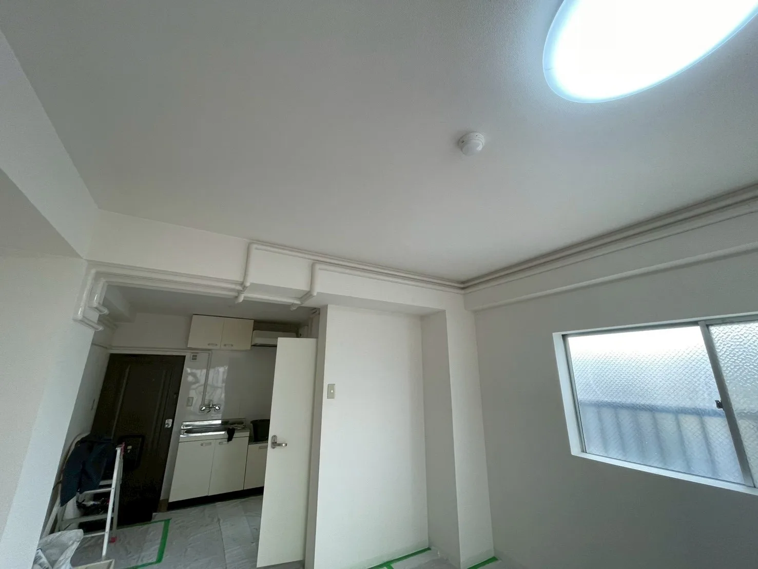 マンション 給水・給湯配管更新工事の施工写真